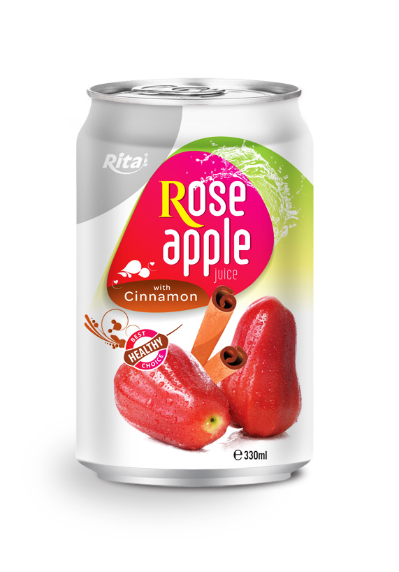 330ml روز عصير التفاح مع القرفة في العلبة
